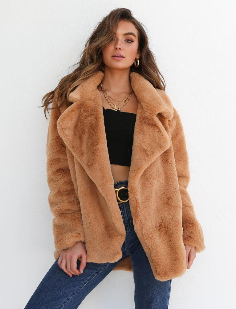 Women's Plush Winter Coat