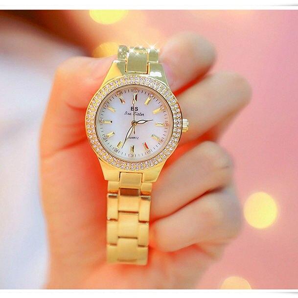 Women's Crystal Patterned Watch