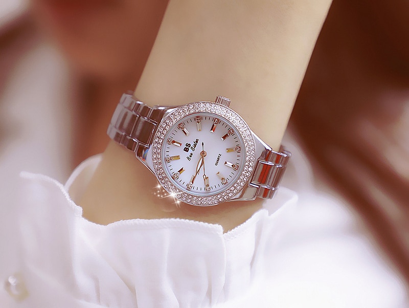 Women's Crystal Patterned Watch