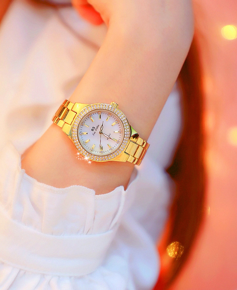 Women's Crystal Patterned Watch