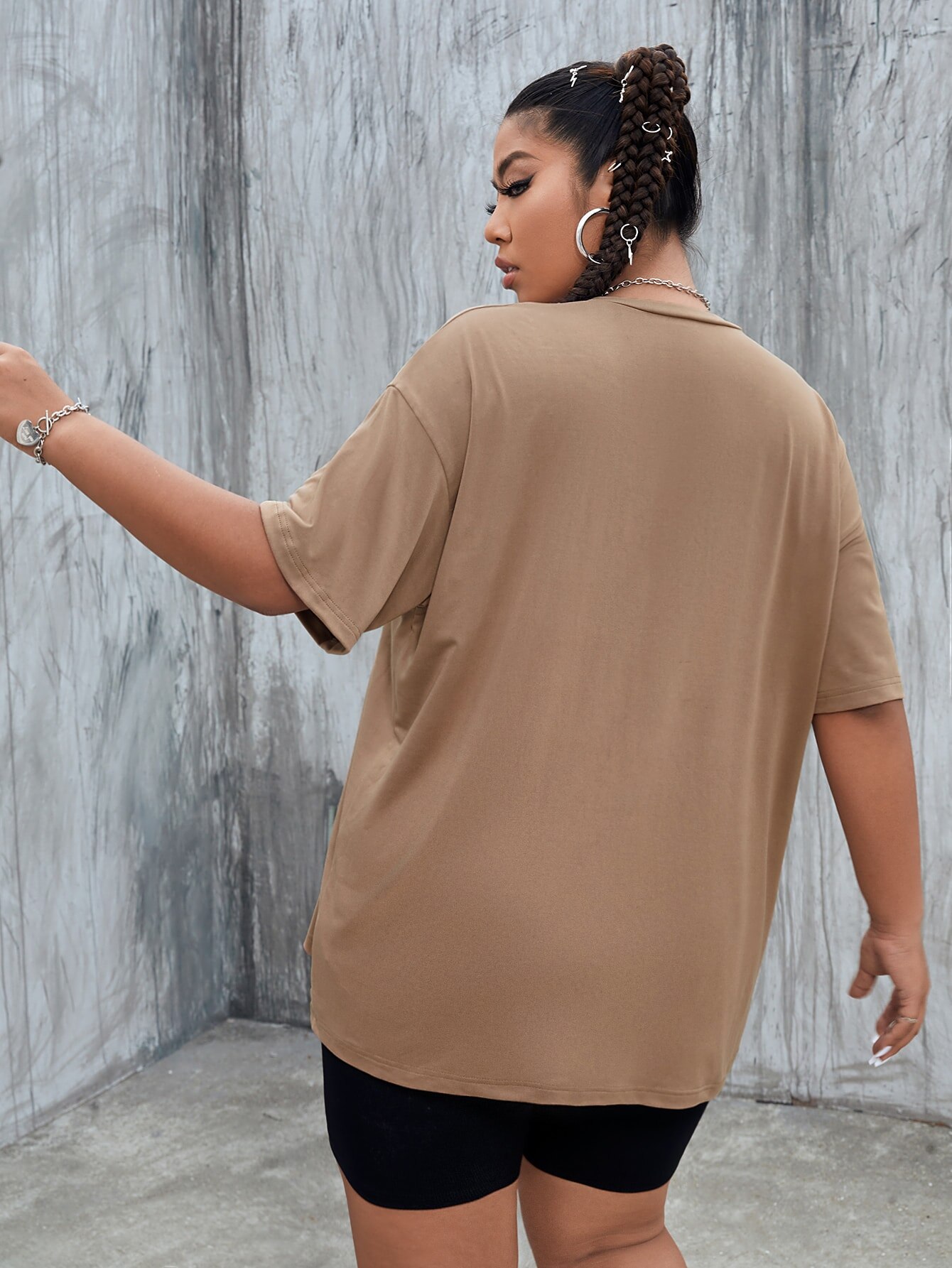 Plus Size Street Style T-Shirt