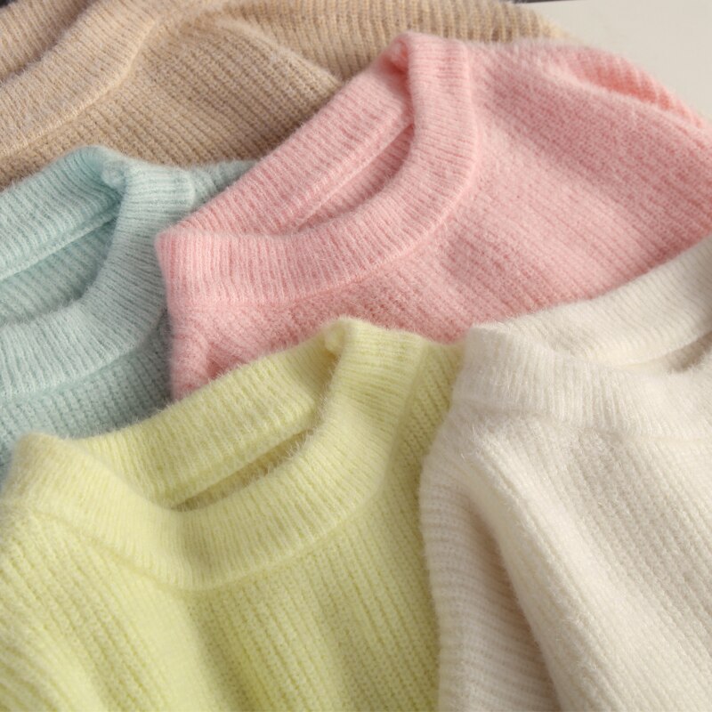 Soft Knitted Cashmere Sweaters