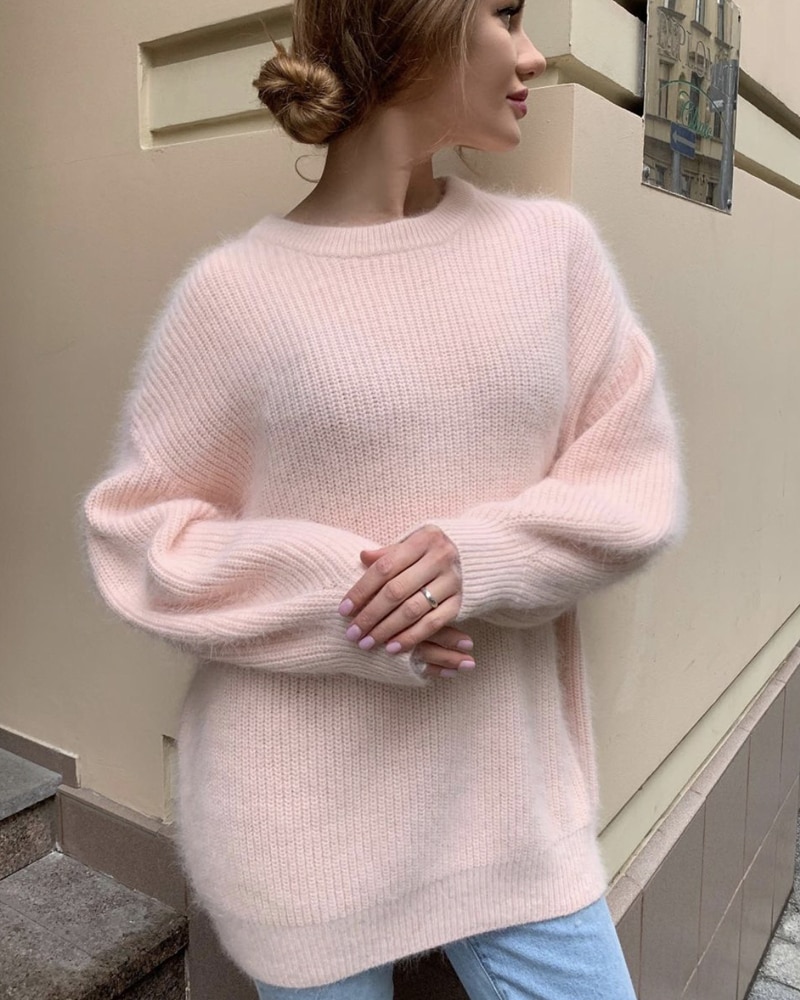 Soft Knitted Cashmere Sweaters