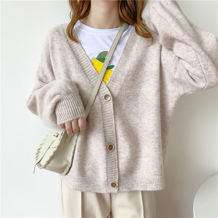 Women's Pastel Color Cardigan