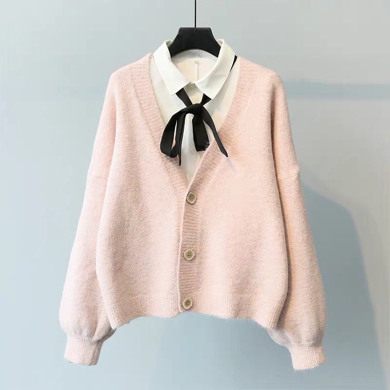 Women's Pastel Color Cardigan