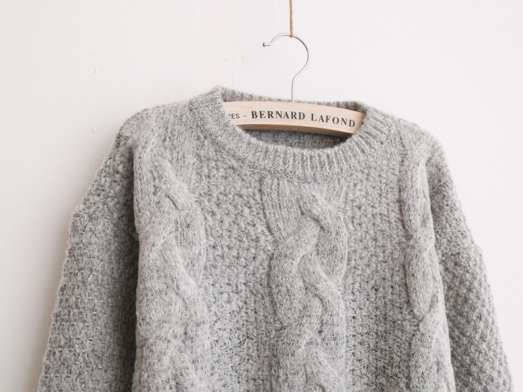 Women's Braid Sweater