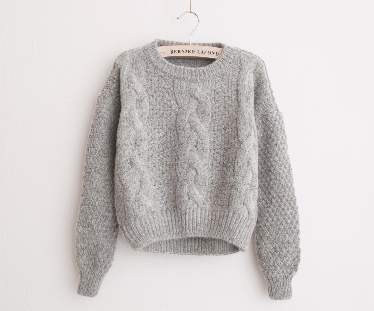 Women's Braid Sweater