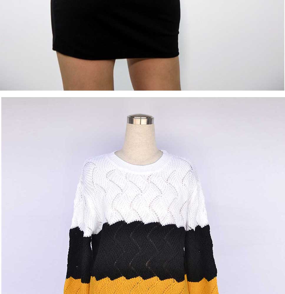 Women's Striped Knitted Sweater