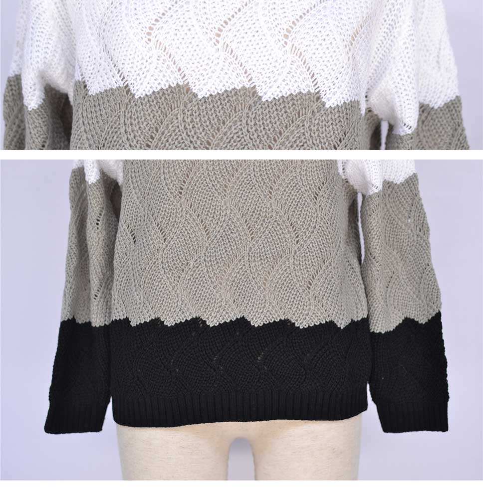 Women's Striped Knitted Sweater