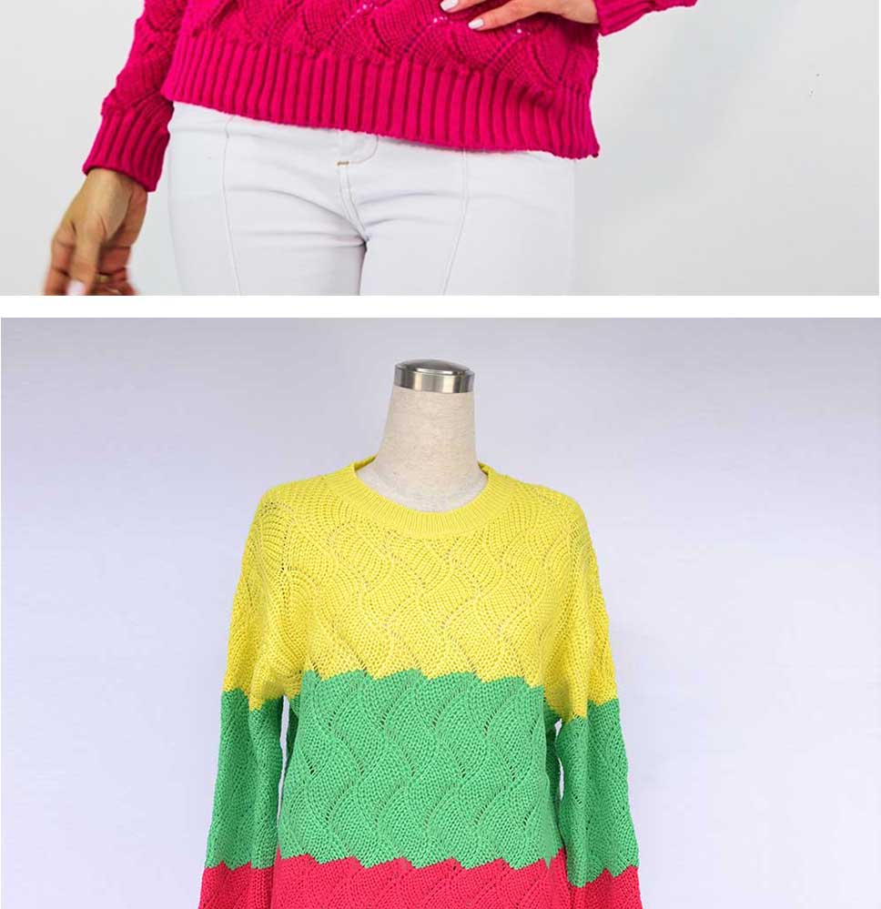 Women's Striped Knitted Sweater