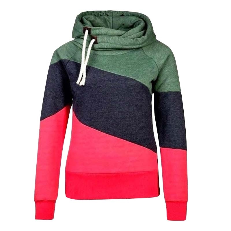 Women's Colorful Long Sleeve Hoodie