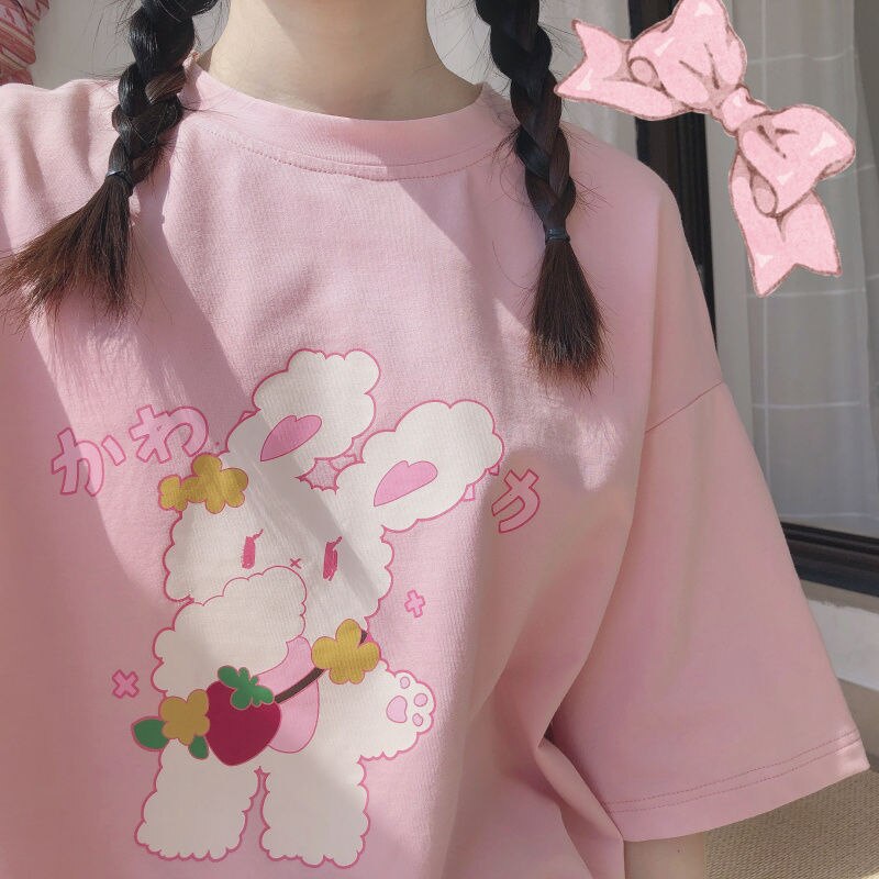 Women's Kawaii Bunny T-Shirt