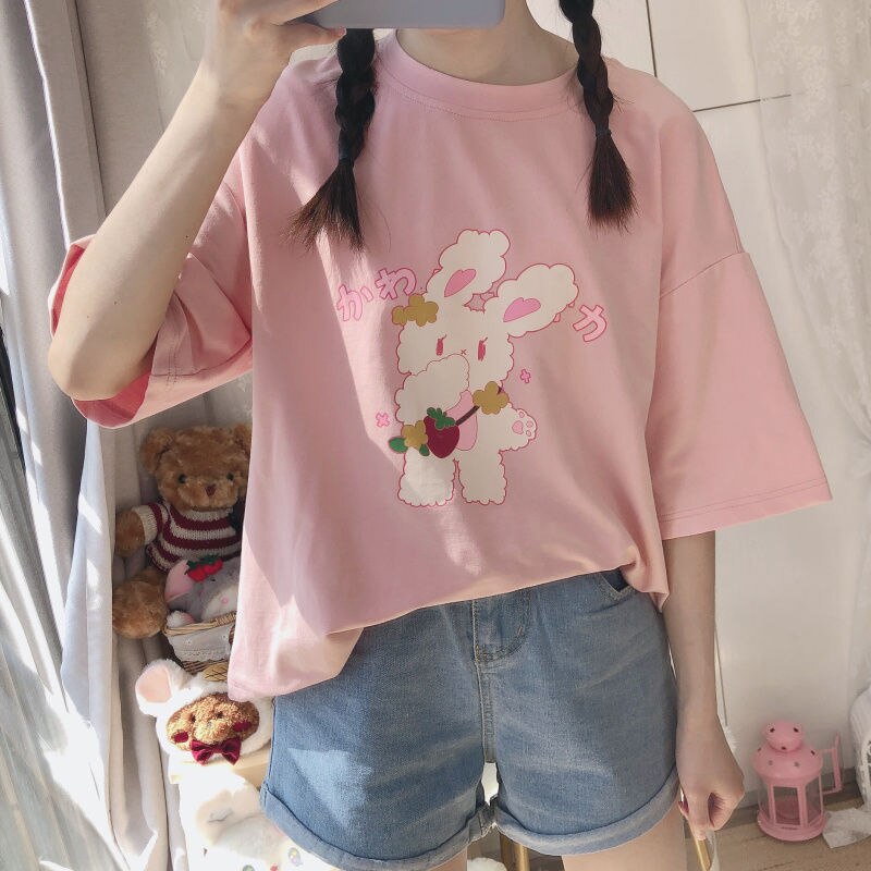 Women's Kawaii Bunny T-Shirt