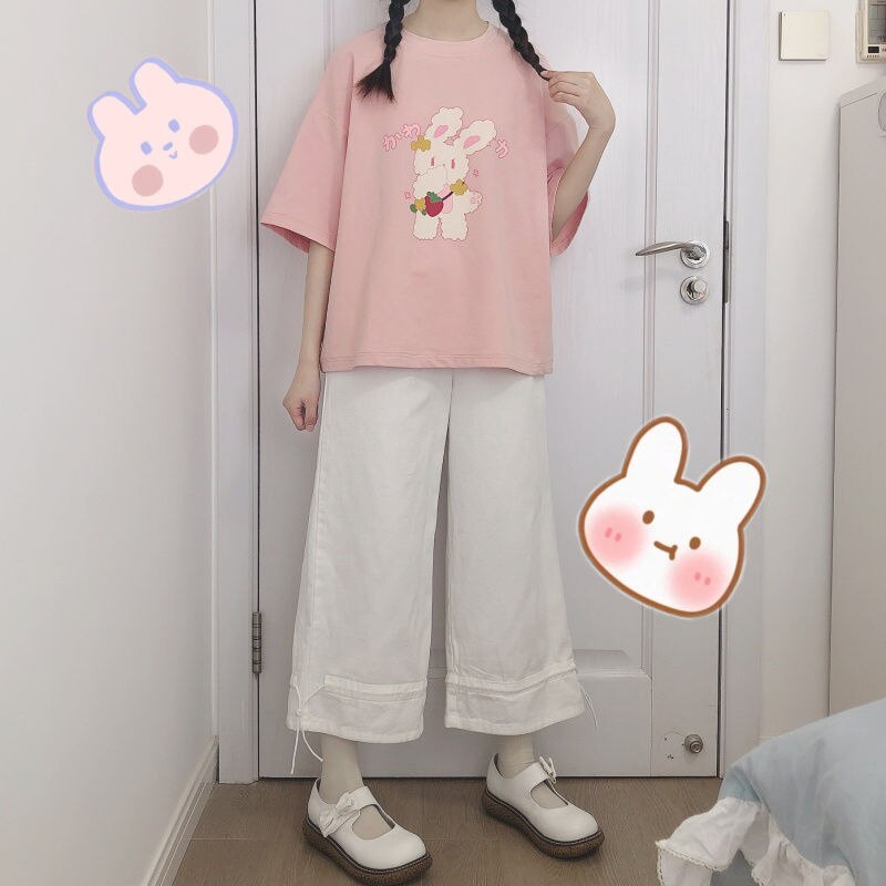 Women's Kawaii Bunny T-Shirt