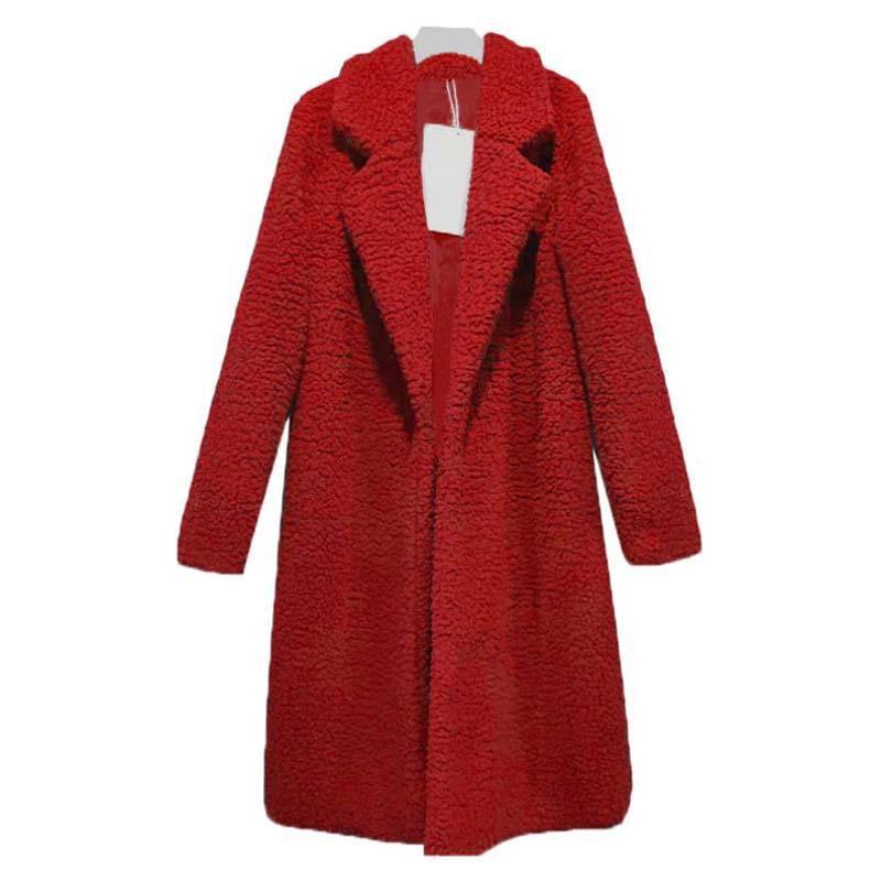 Women's Faux Fur Long Coat