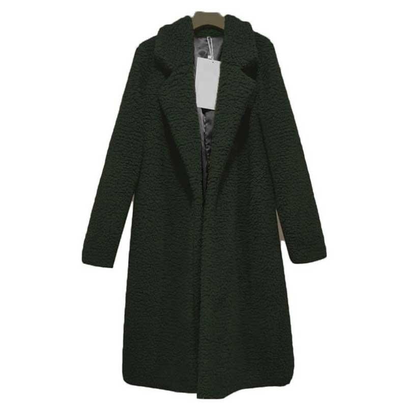 Women's Faux Fur Long Coat