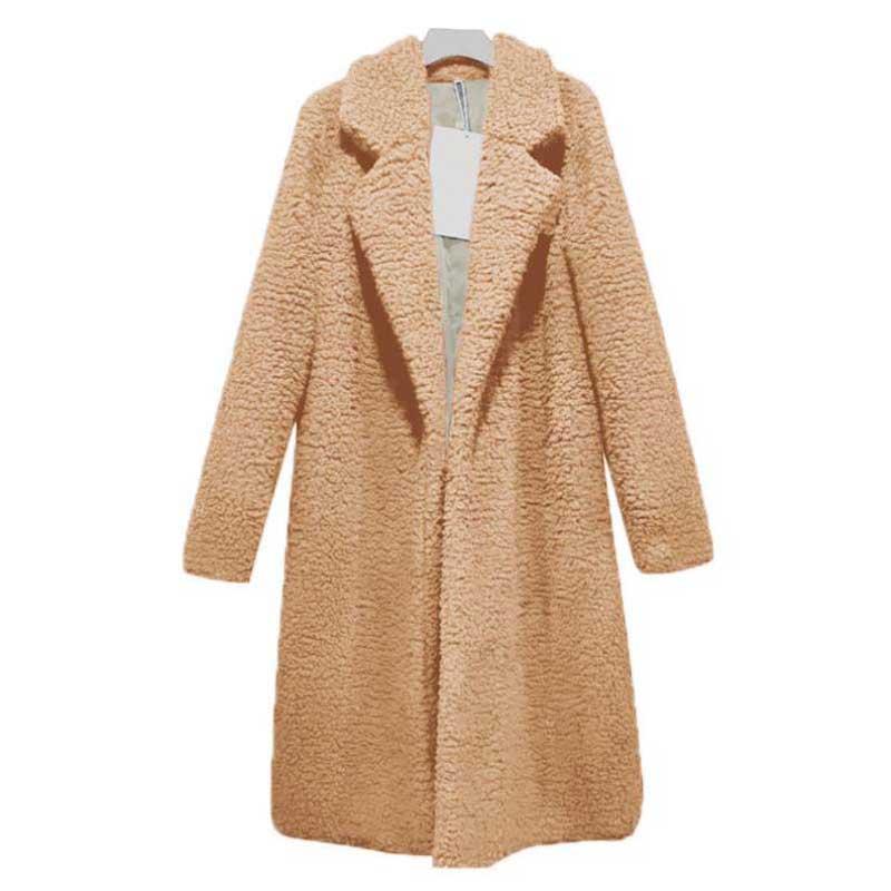 Women's Faux Fur Long Coat