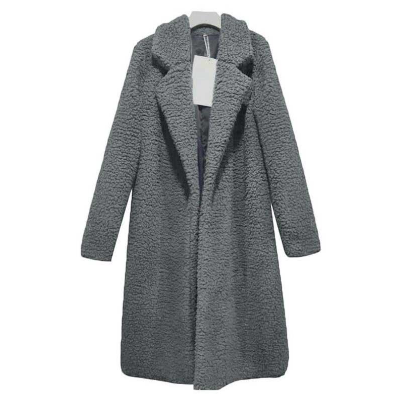 Women's Faux Fur Long Coat