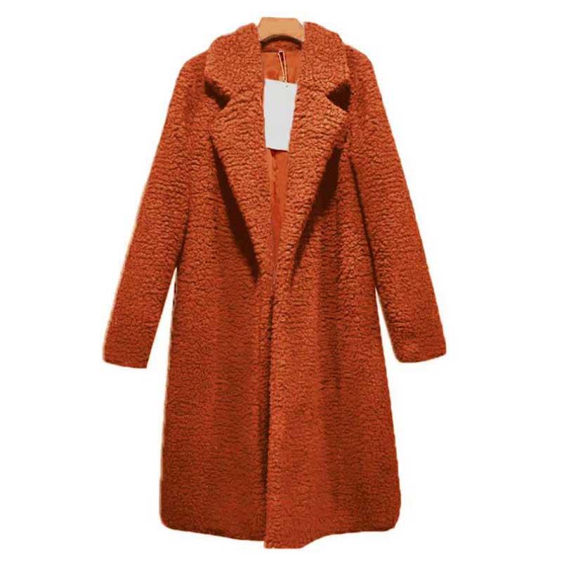 Women's Faux Fur Long Coat