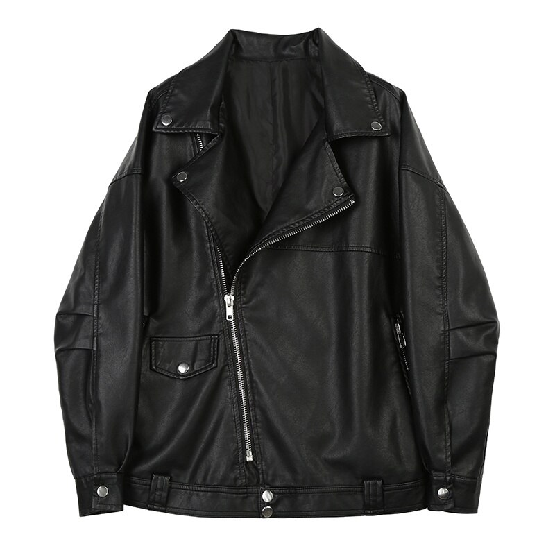 Women's Biker Style Leather Jacket