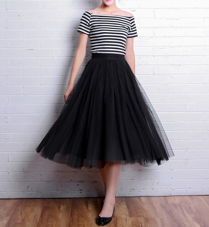 Women's Long Tutu Skirt