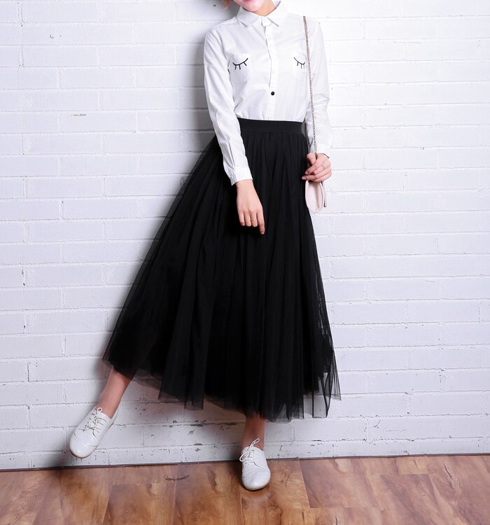 Women's Long Tutu Skirt