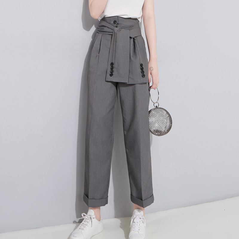 Women's High Waist Casual Pants