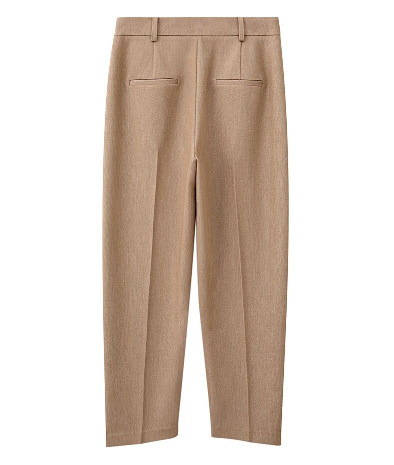 Women's Straight Ankel-Length Trousers