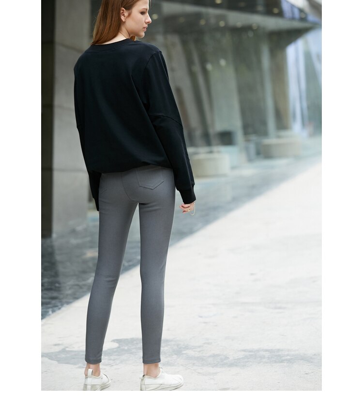 Women's Solid Skinny Leggings