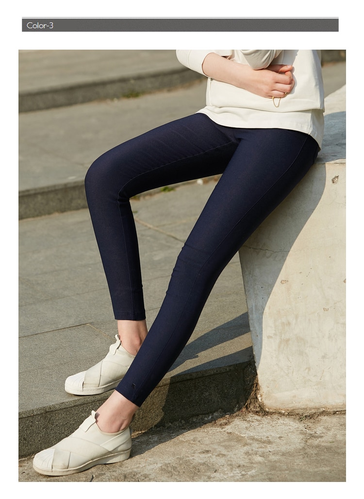 Women's Solid Skinny Leggings