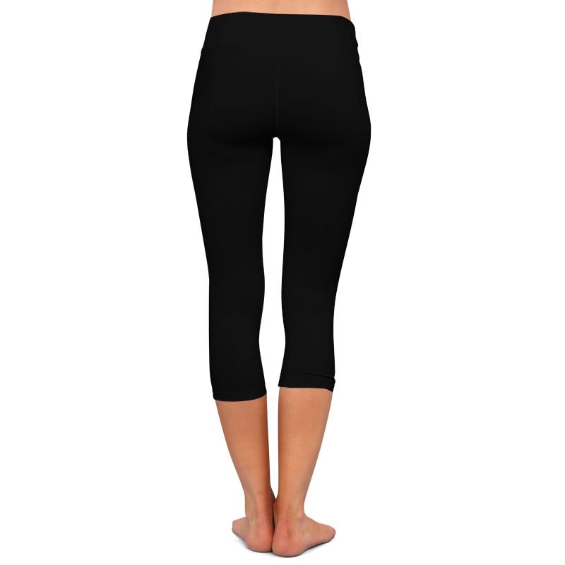 Women's High Waisted Capri Leggings