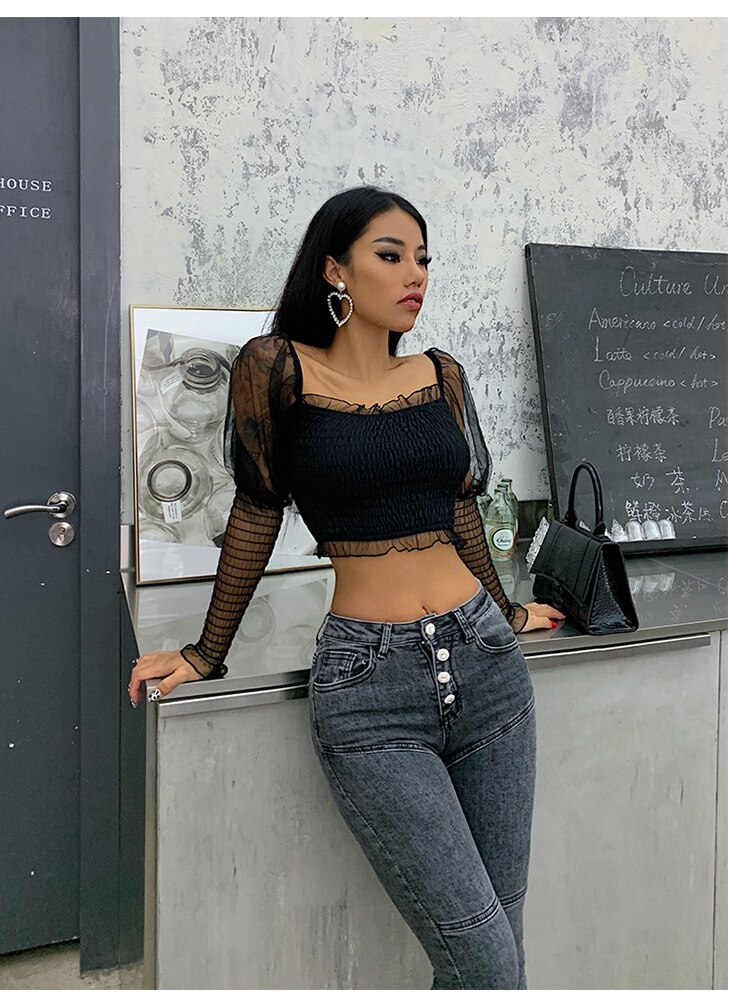 Women's High Waist Skinny Jeans