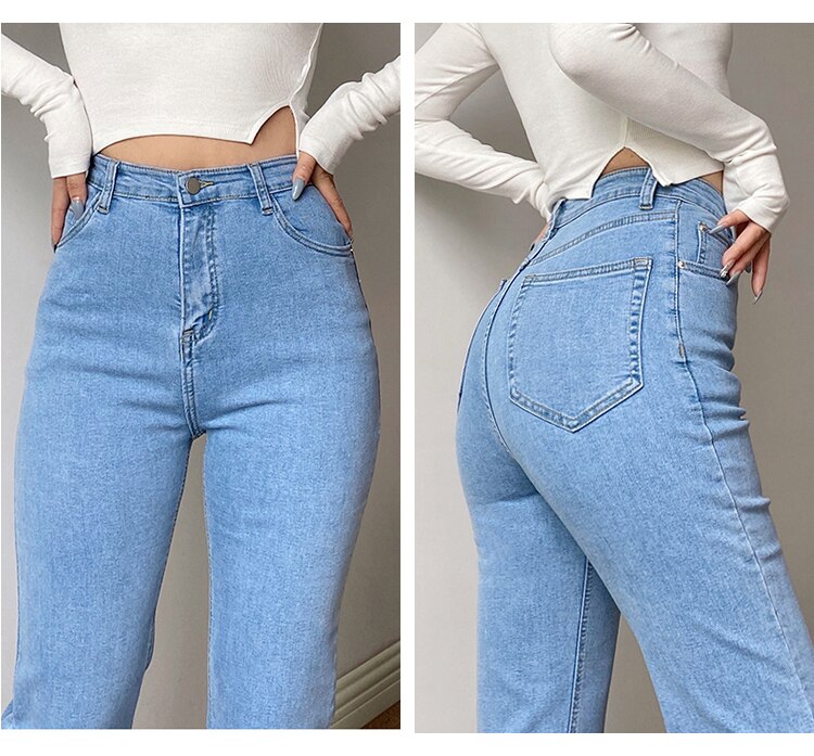 Women's Oversized Stretch Jeans