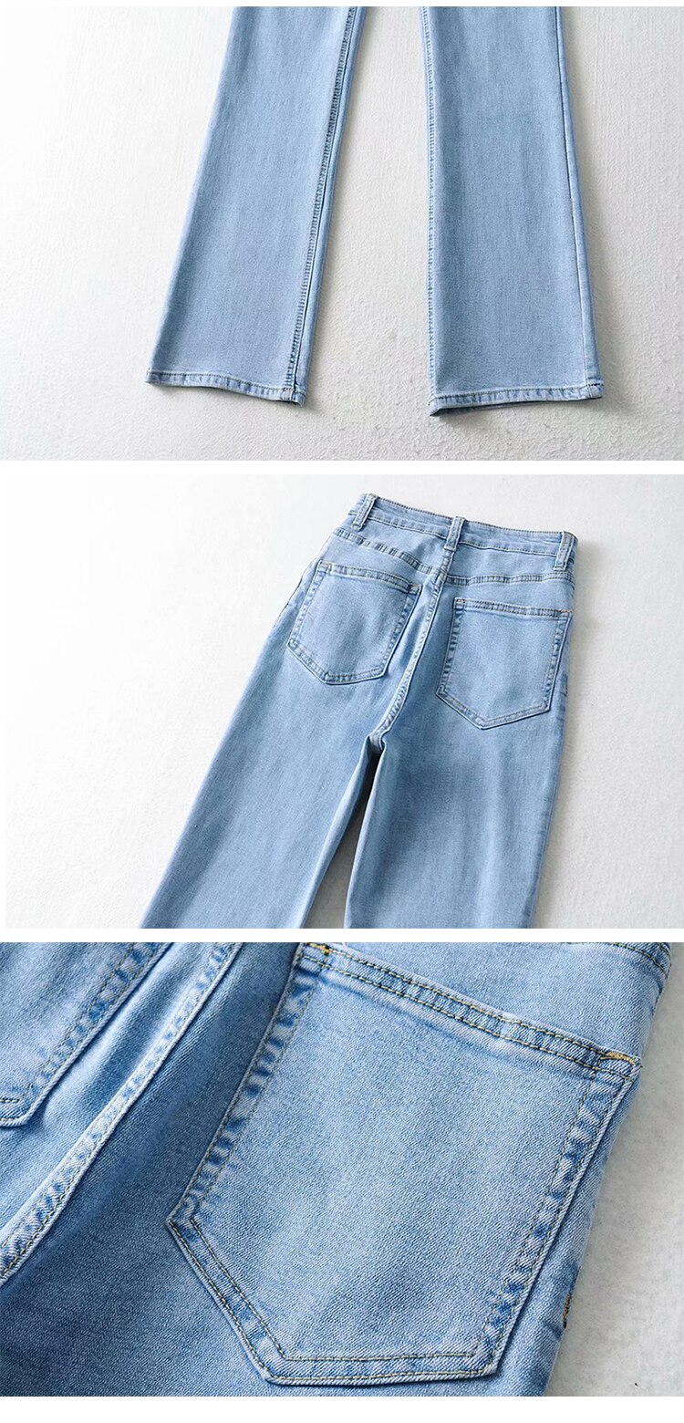 Women's Oversized Stretch Jeans