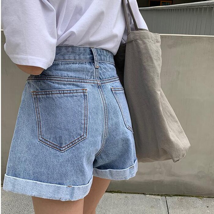 Women's Loose Denim Shorts