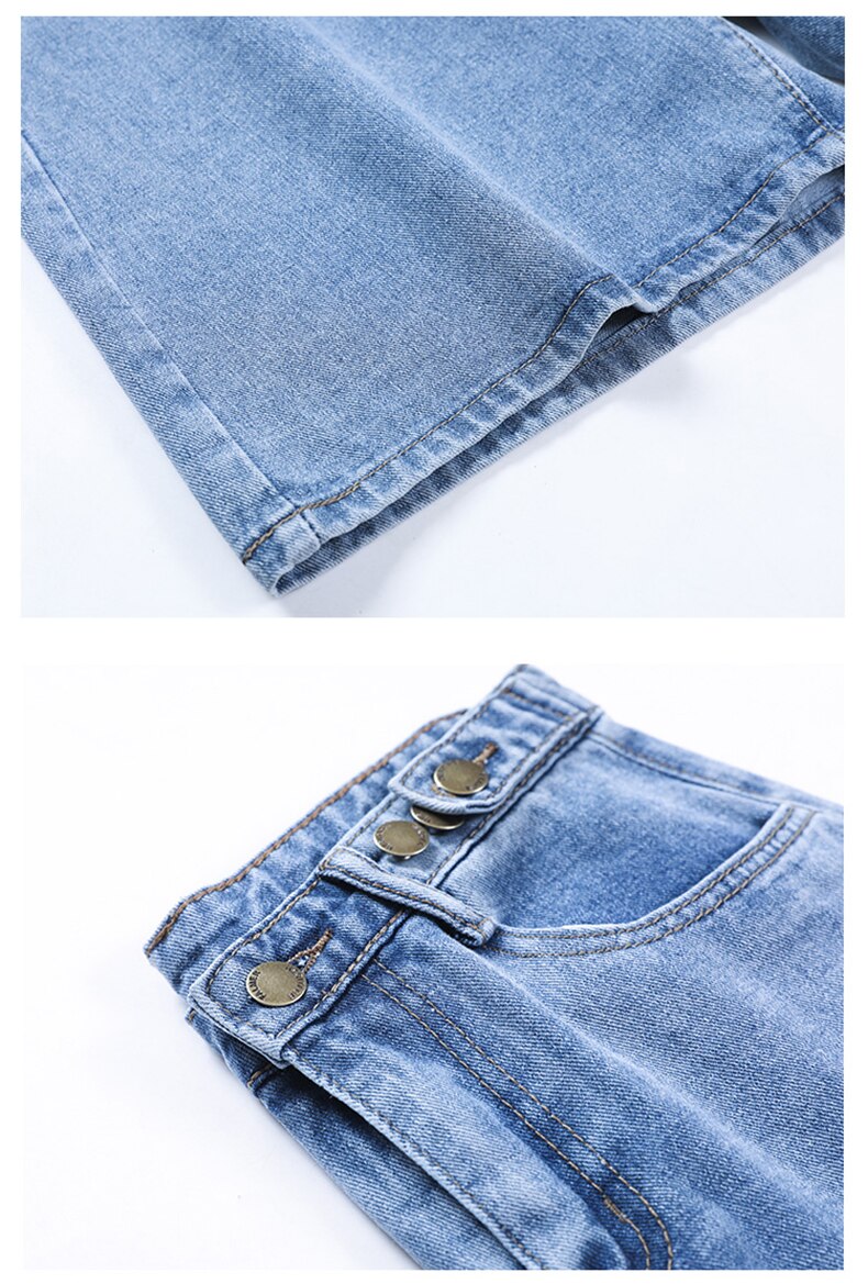 Women's Loose Style Denim Shorts