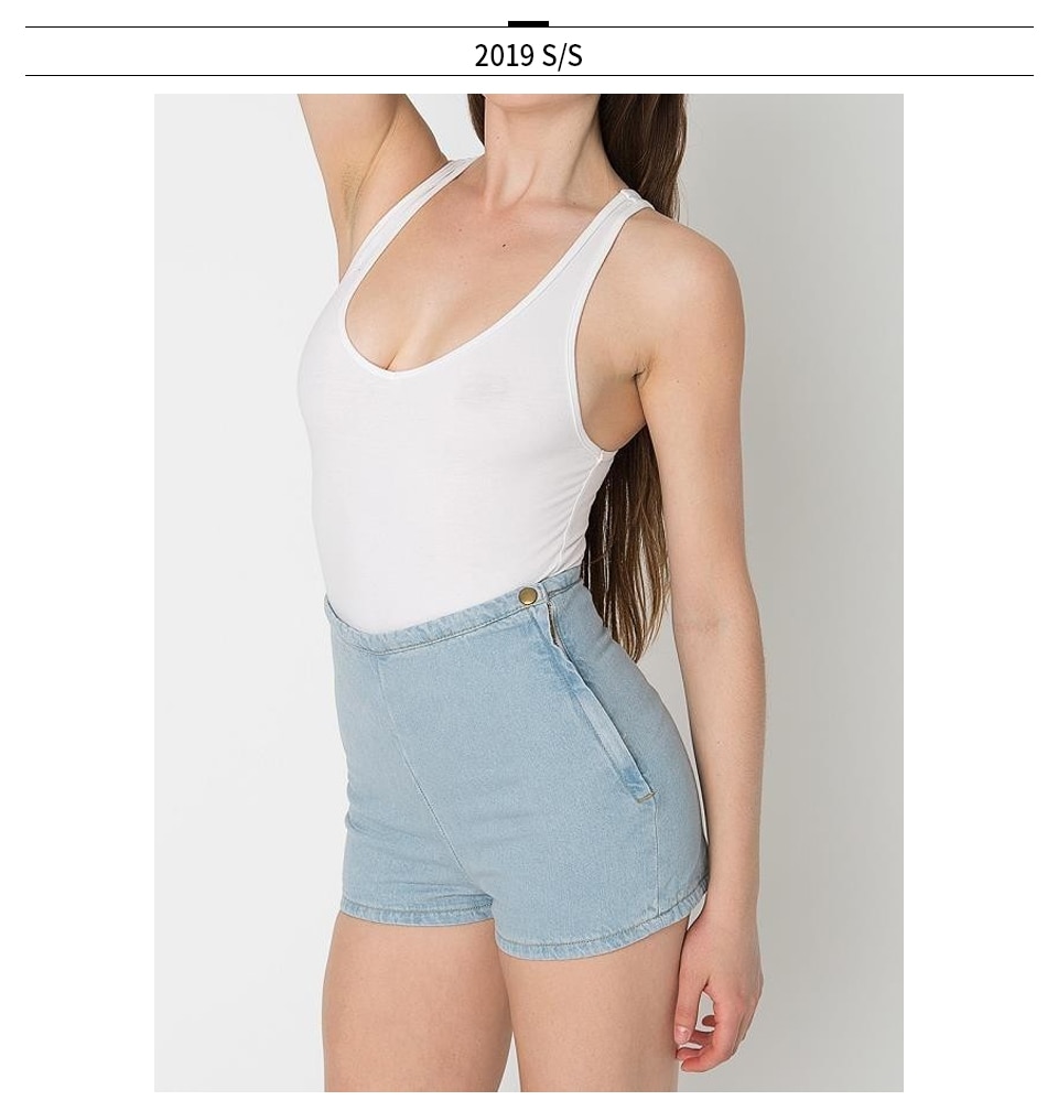 Fashion Summer Casual High-Waisted Denim Women’s Shorts