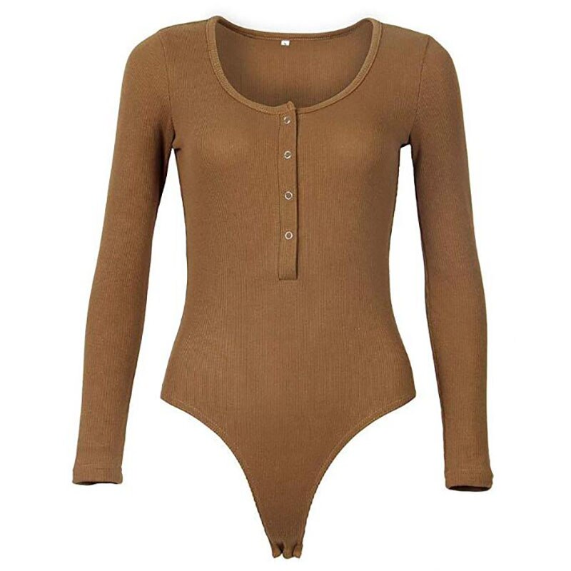 Multicolored Knitted Bodysuit for Women