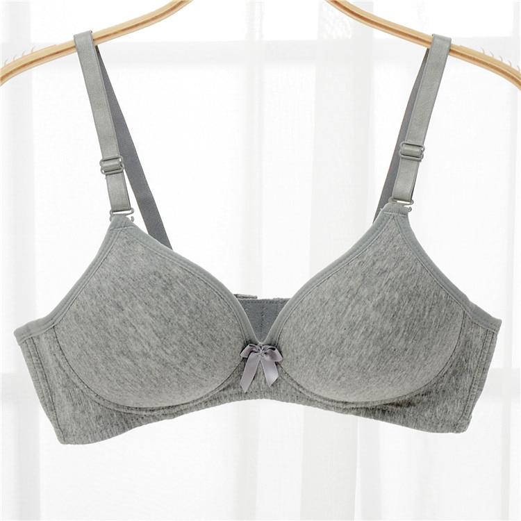 Women's T-Shirt Bra with Little Bow Detail