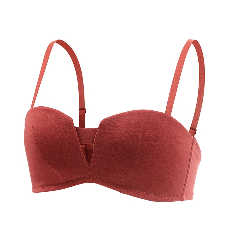 Women's Seamless Bra with Cut Out