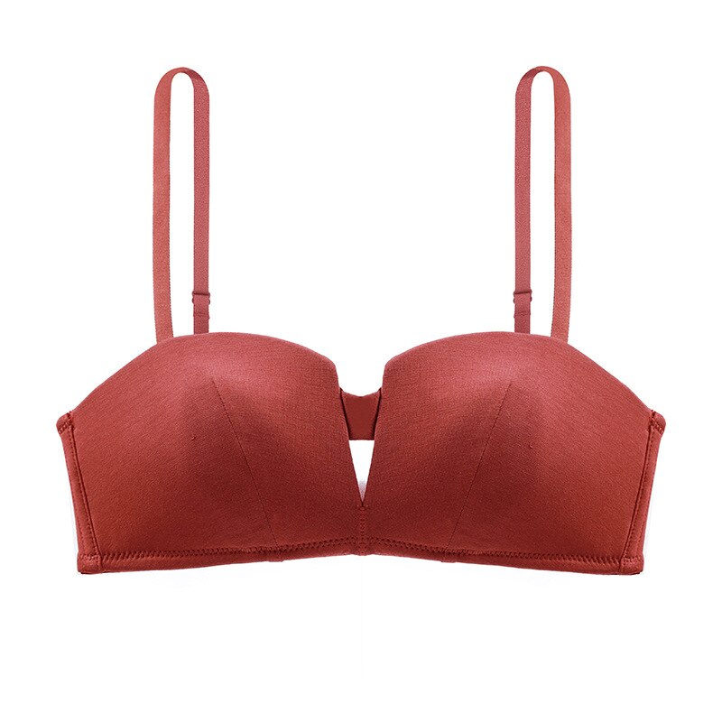 Women's Seamless Bra with Cut Out