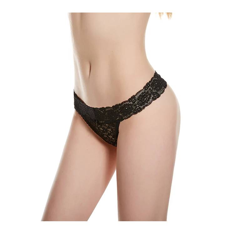 3 Sexy Lace Women's Thongs