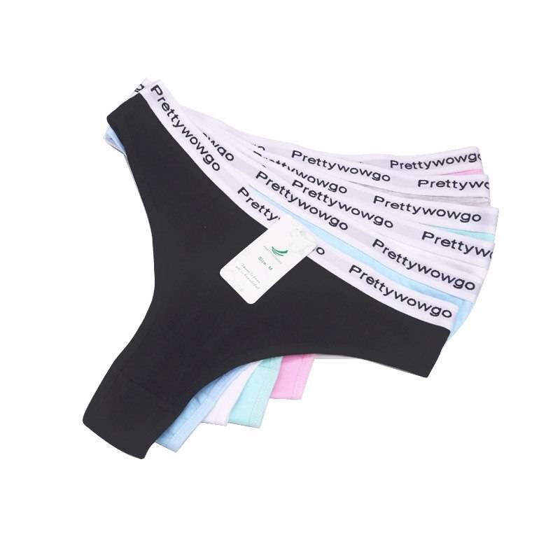 Set of 6 Cotton Women's Thongs