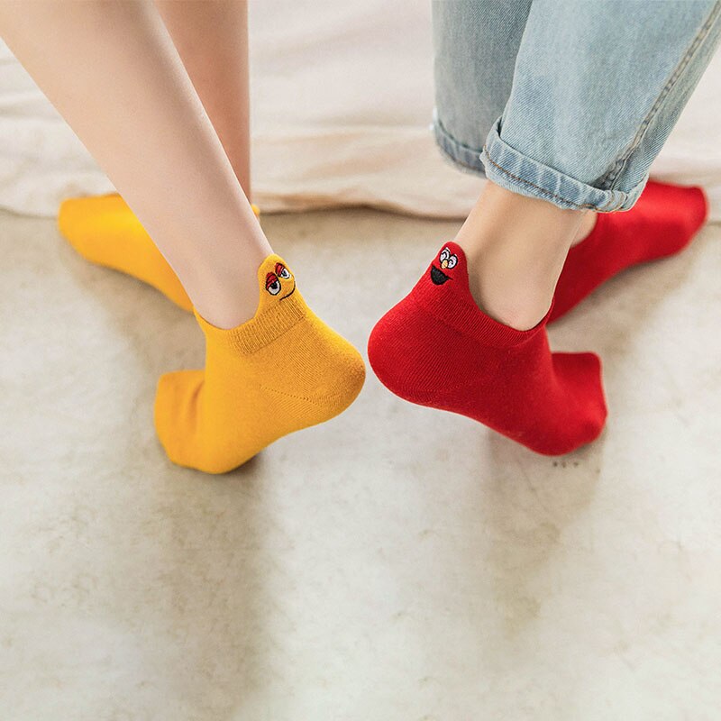 Women's Short Socks 4 Pairs Set