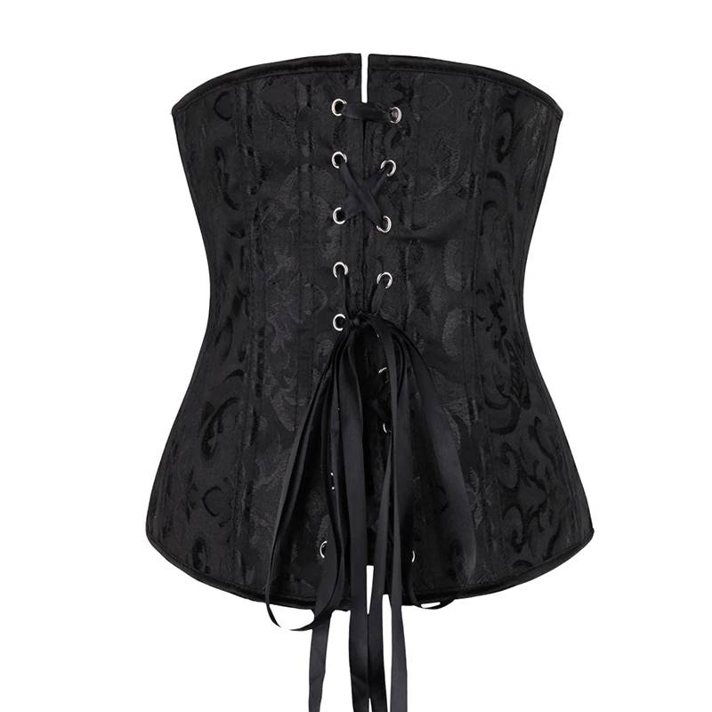 Women's Underbust Corset with Metal Clips