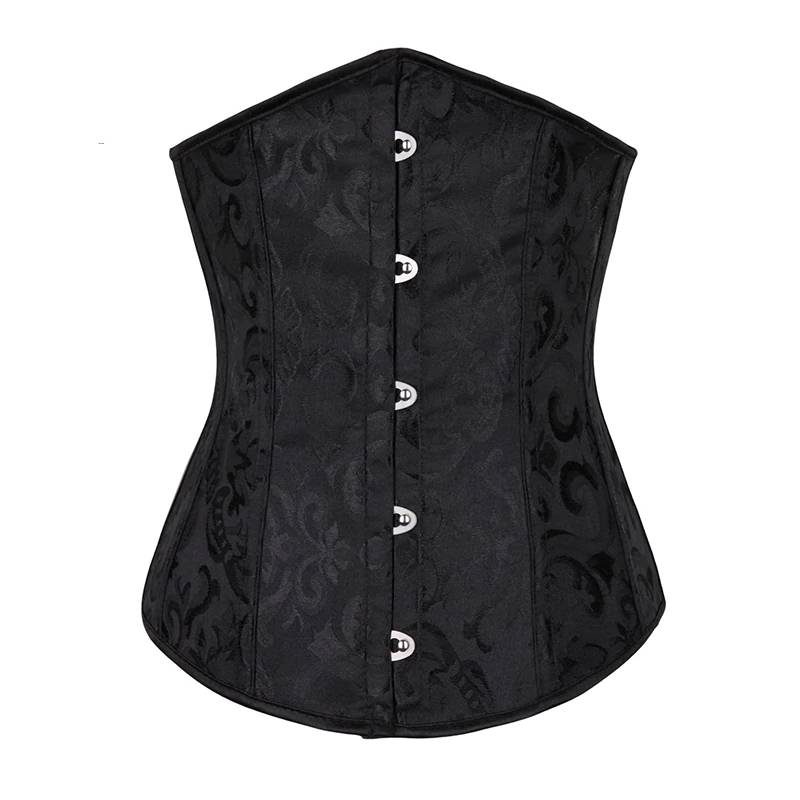 Women's Underbust Corset with Metal Clips