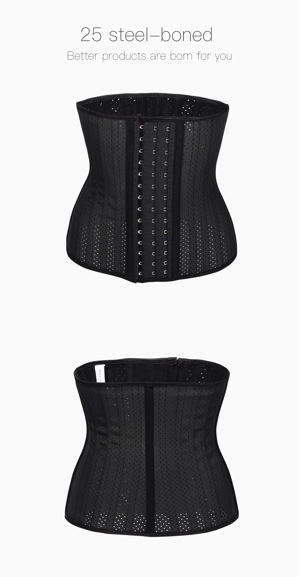 Women's 25 Steel Bone Waist Trainer