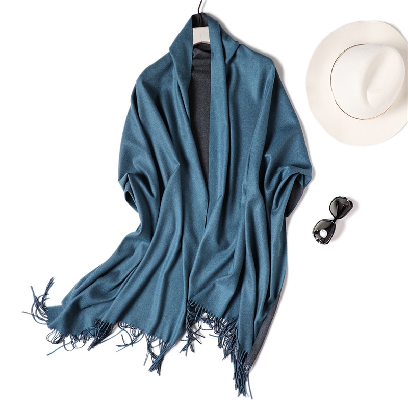 Women's Double Color Scarf