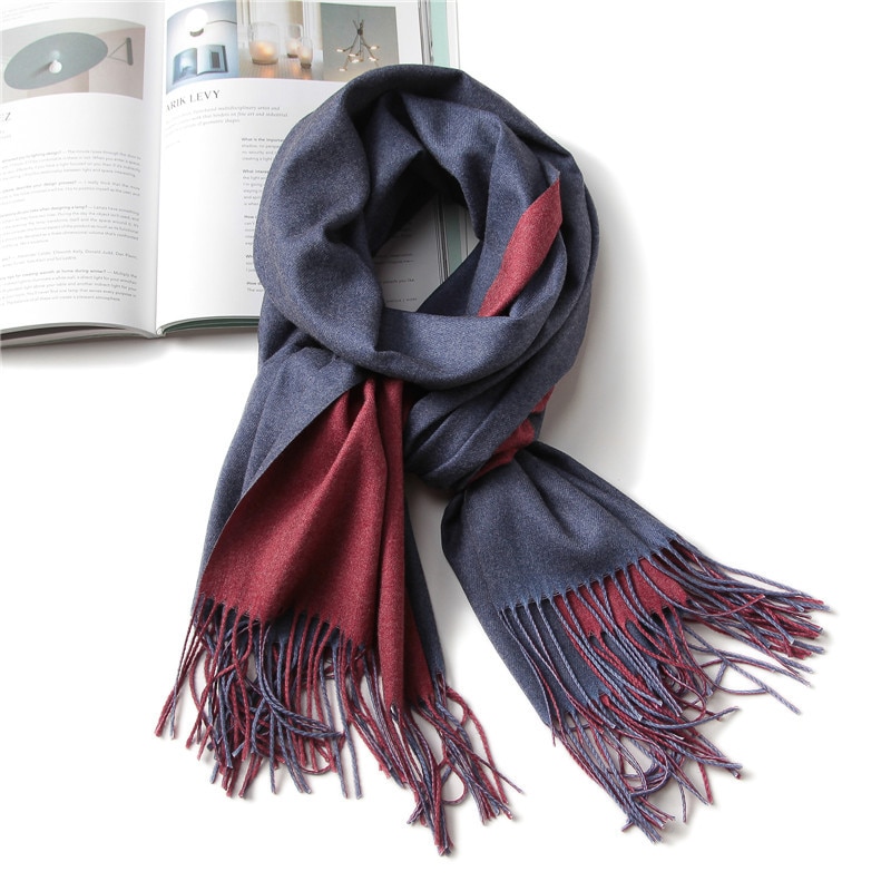 Women's Double Color Scarf