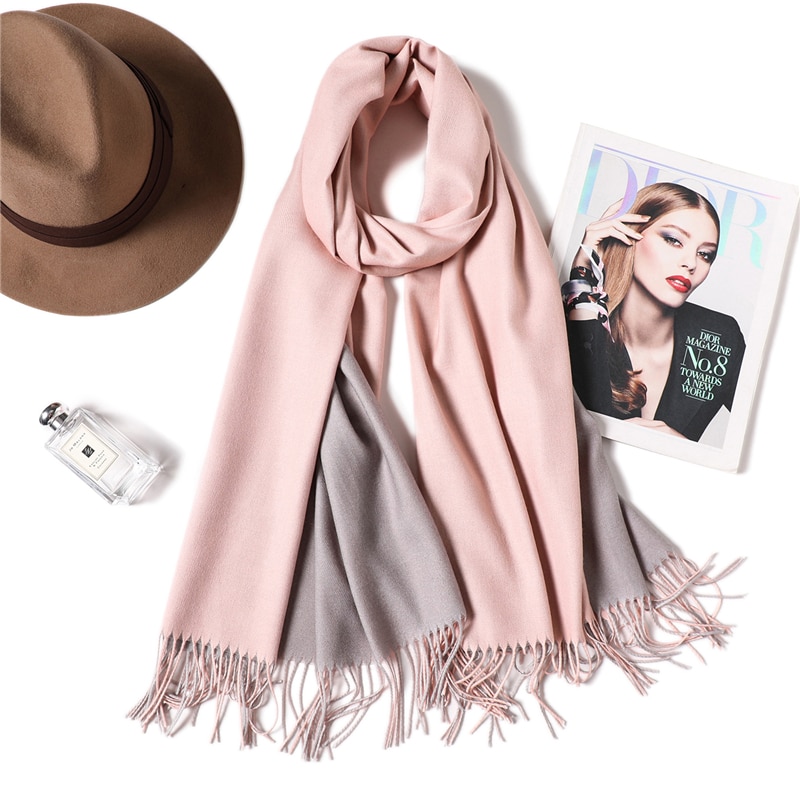 Women's Double Color Scarf